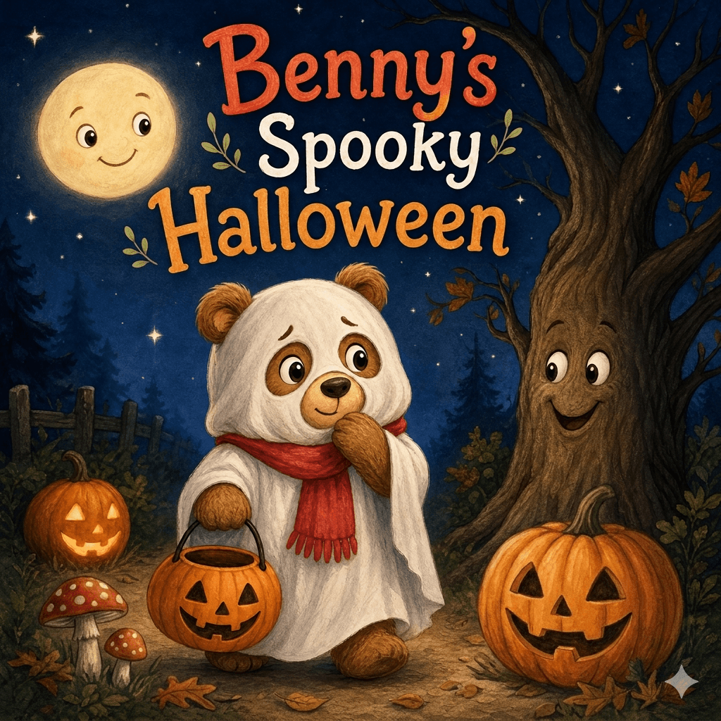 Benny's Spooky Halloween – Halloween Story | Children's eBook (Ages 3–7)