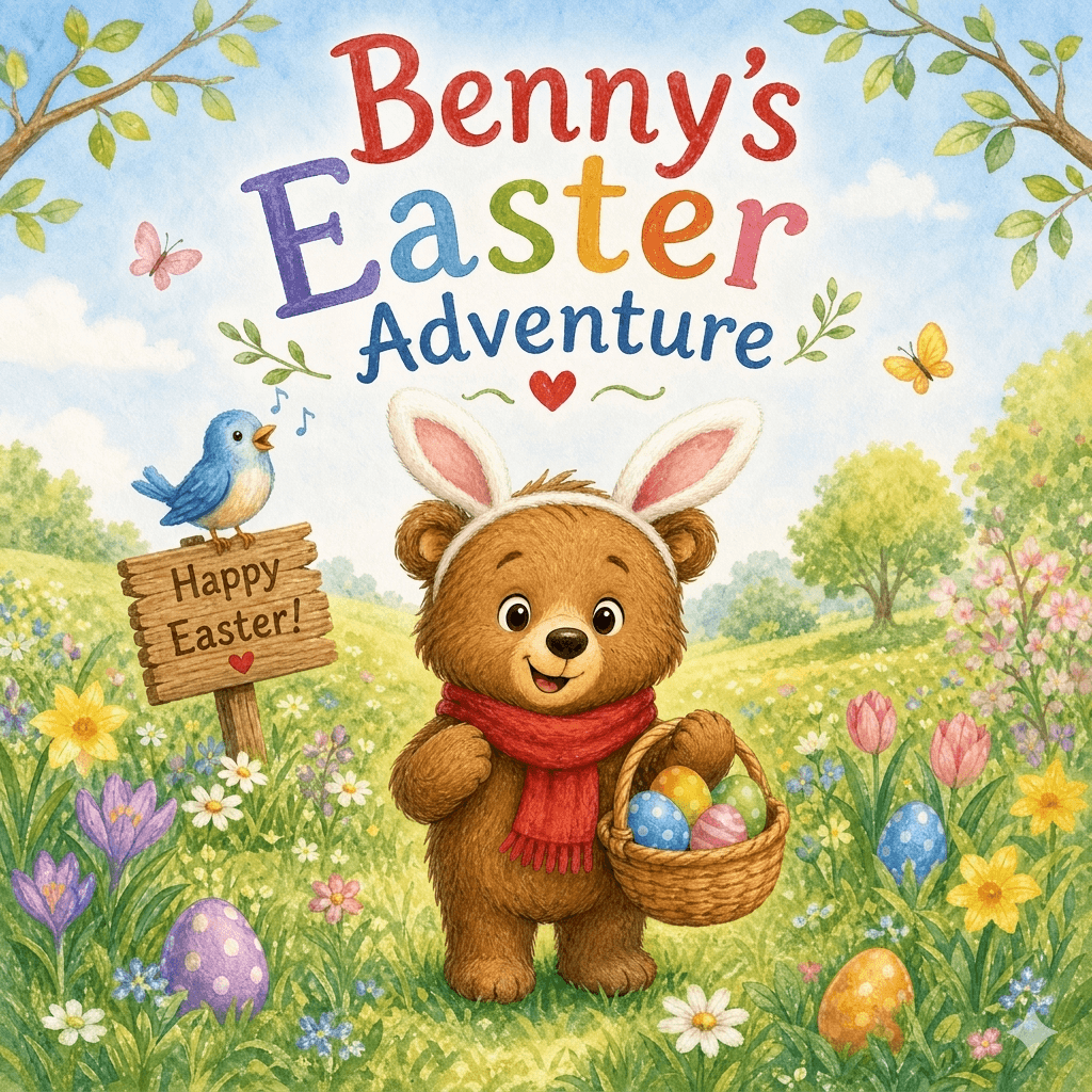 Benny's Easter Adventure – Easter Story | Children's eBook (Ages 3–7)
