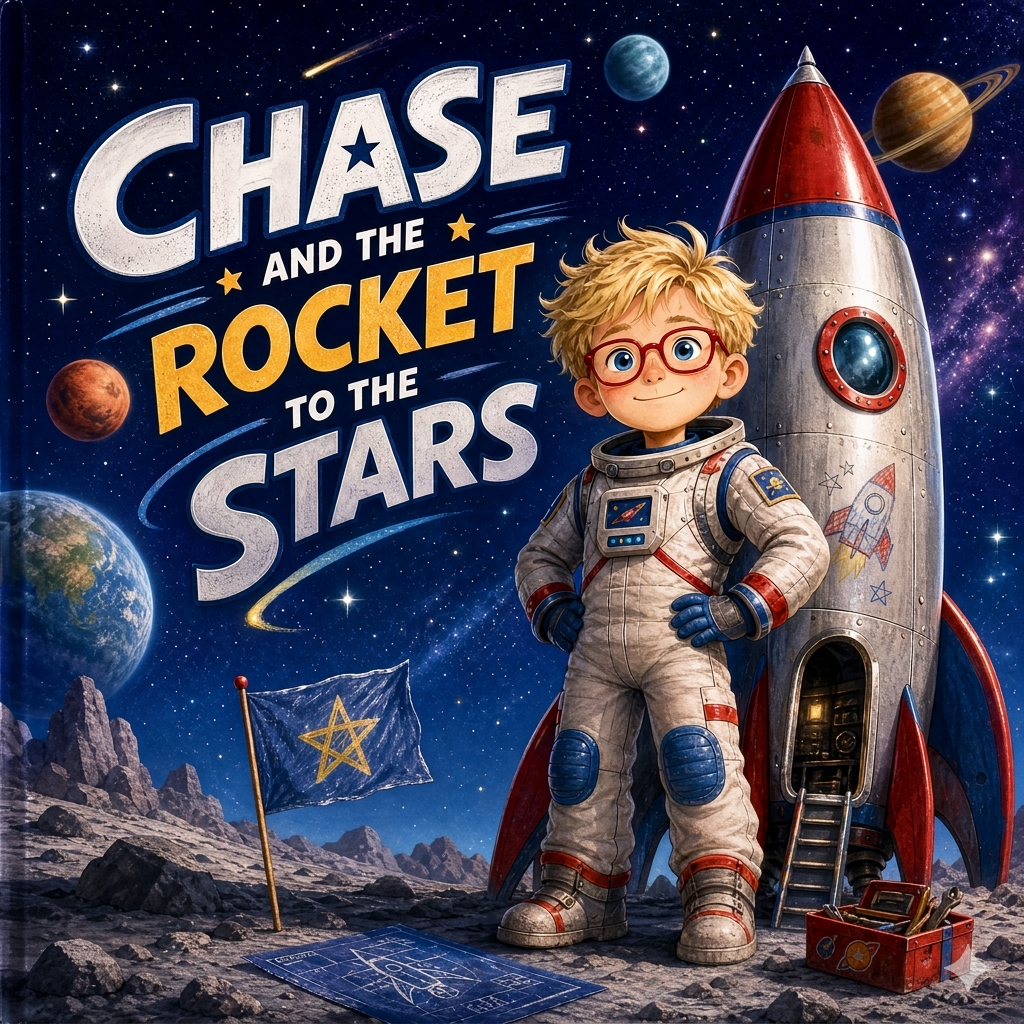 Chase and the Rocket to the Stars – Space Adventure Story | Children's eBook (Ages 4–8)