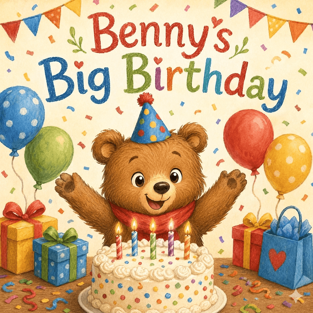 Benny's Big Birthday – Birthday Story | Children's eBook (Ages 3–7)