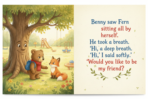 Benny Makes a New Friend