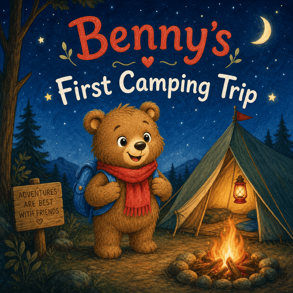 Benny's First Camping Trip – Outdoor Adventure Story | Children's eBook (Ages 3–7)