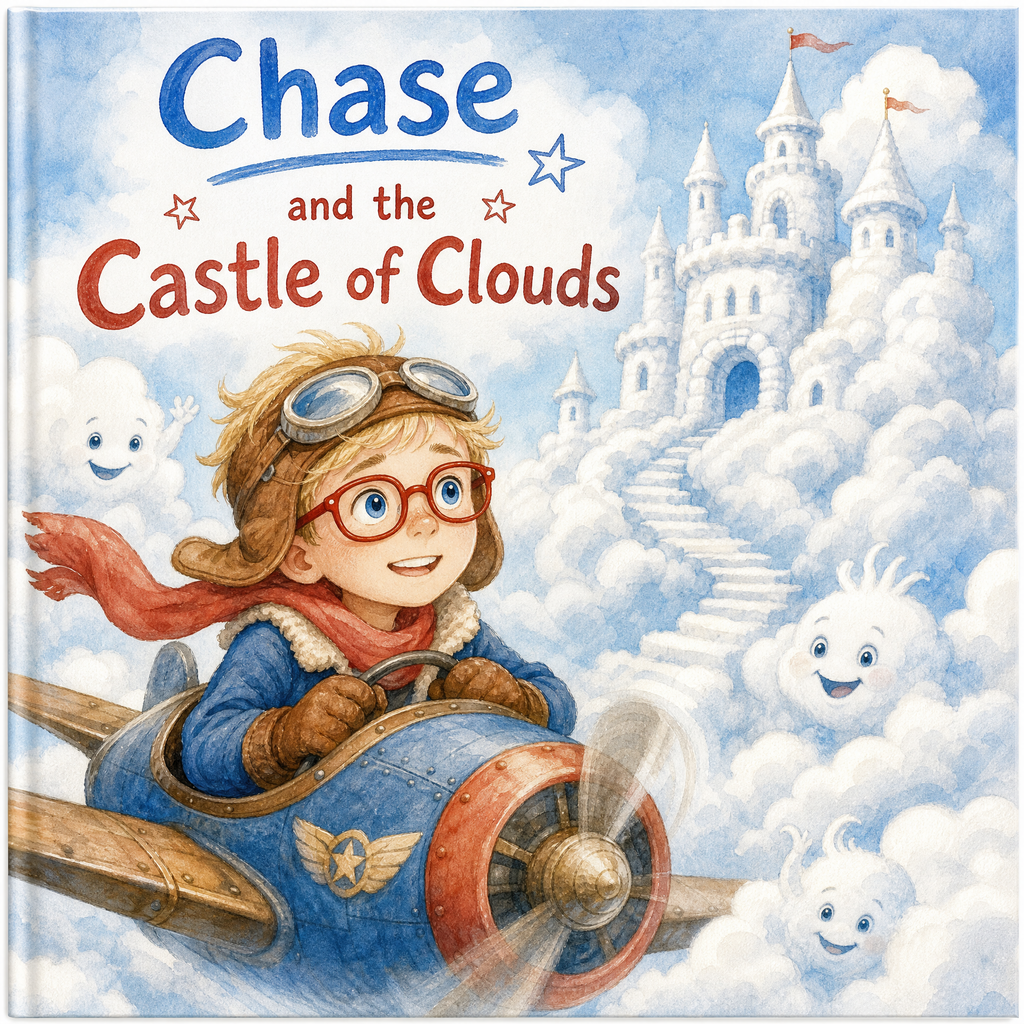 Chase and the Castle of Clouds – Sky Adventure Story | Children's eBook (Ages 4–8)