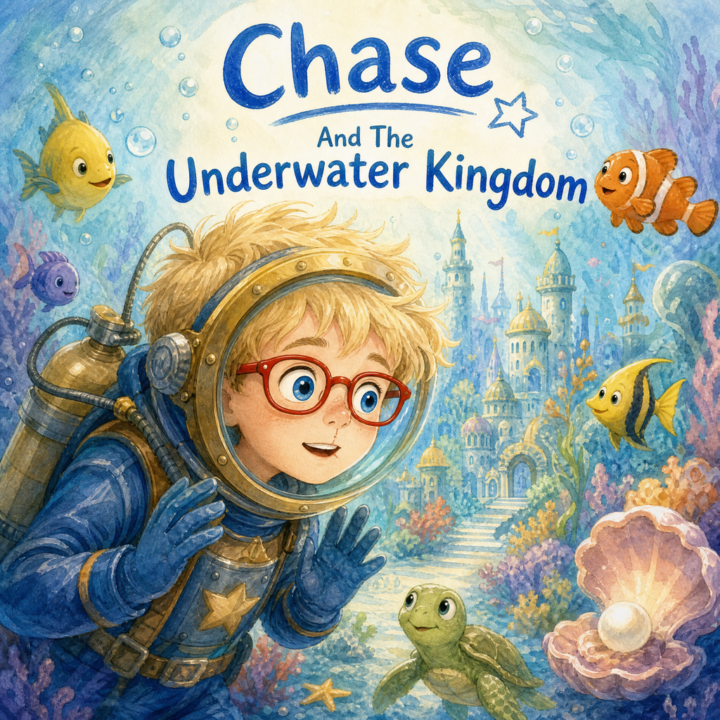 Chase and the Underwater Kingdom – Ocean Adventure Story | Children's eBook (Ages 4–8)
