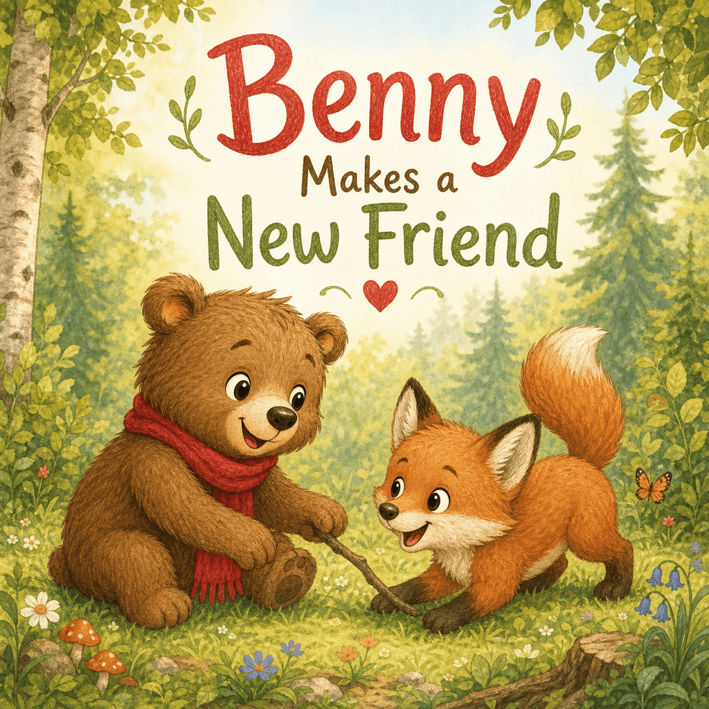 Benny Makes a New Friend – Friendship Story | Children's eBook (Ages 3–7)