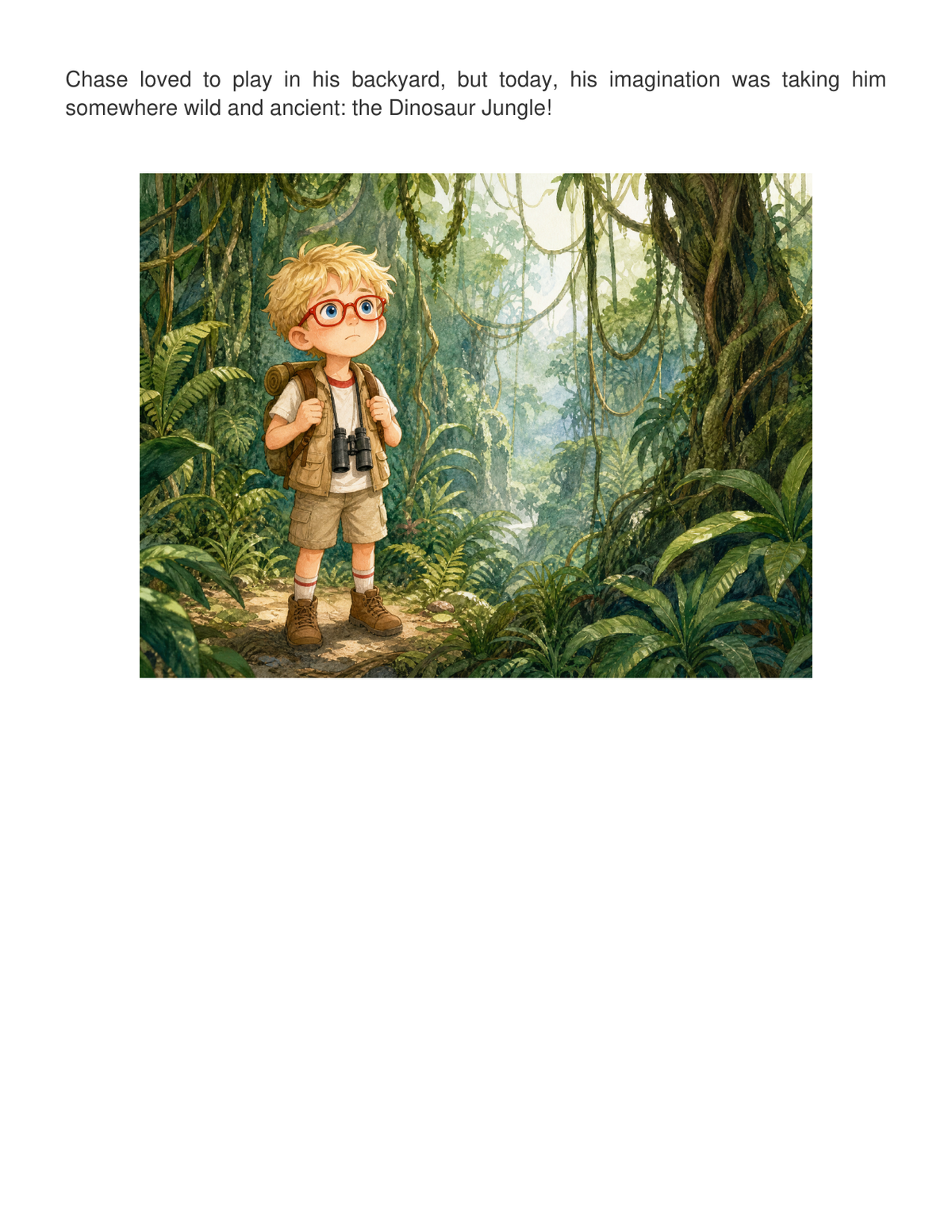 Chase and the Dinosaur Jungle – Dinosaur Adventure Story | Children's eBook (Ages 4–8)