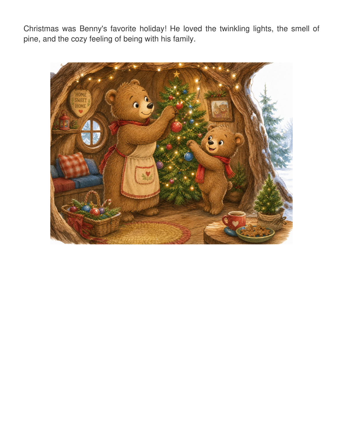 Benny's Christmas Wish – Christmas Story | Children's eBook (Ages 3–7)