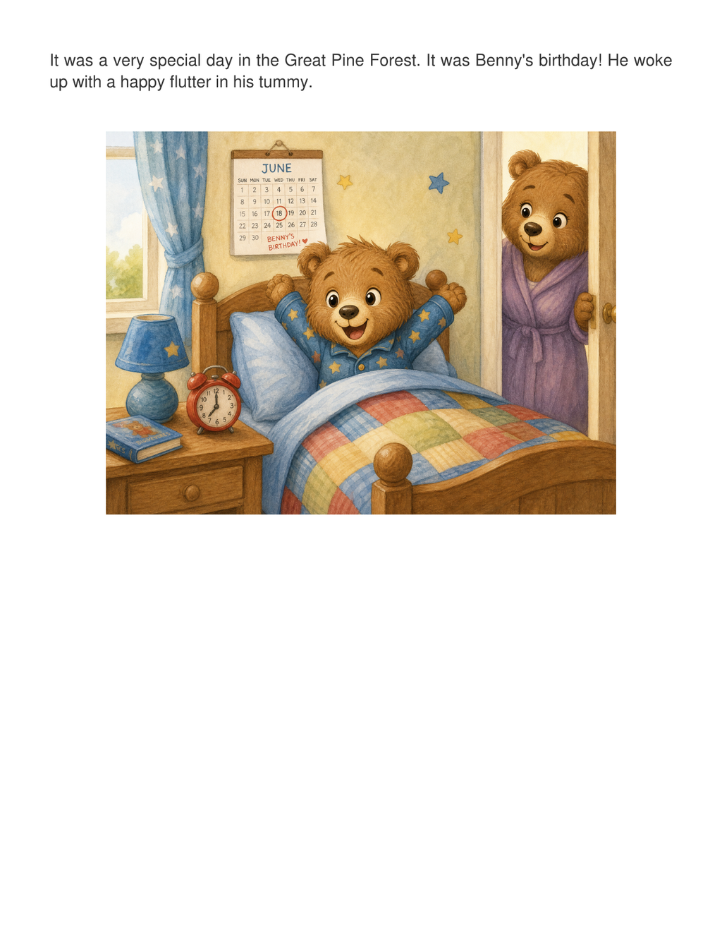 Benny's Big Birthday – Birthday Story | Children's eBook (Ages 3–7)
