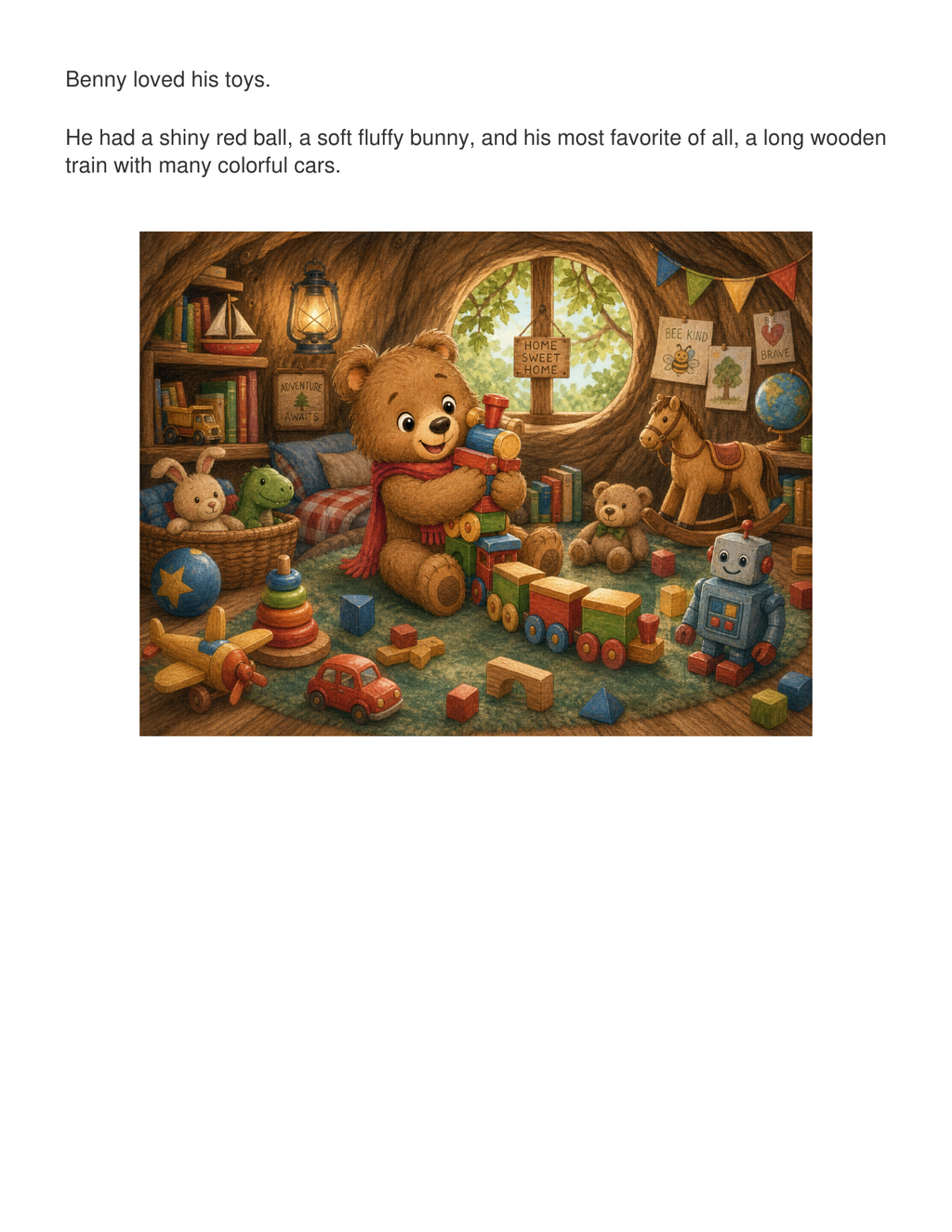Benny Learns to Share – Sharing & Kindness Story | Children's eBook (Ages 2–6)