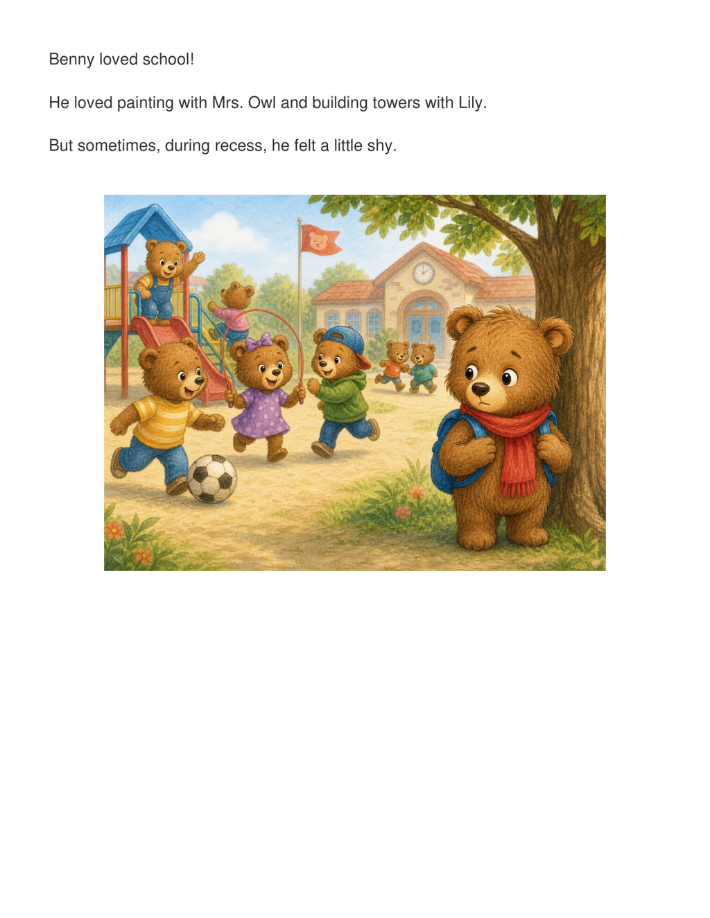 Benny Makes a New Friend – Friendship Story | Children's eBook (Ages 3–7)