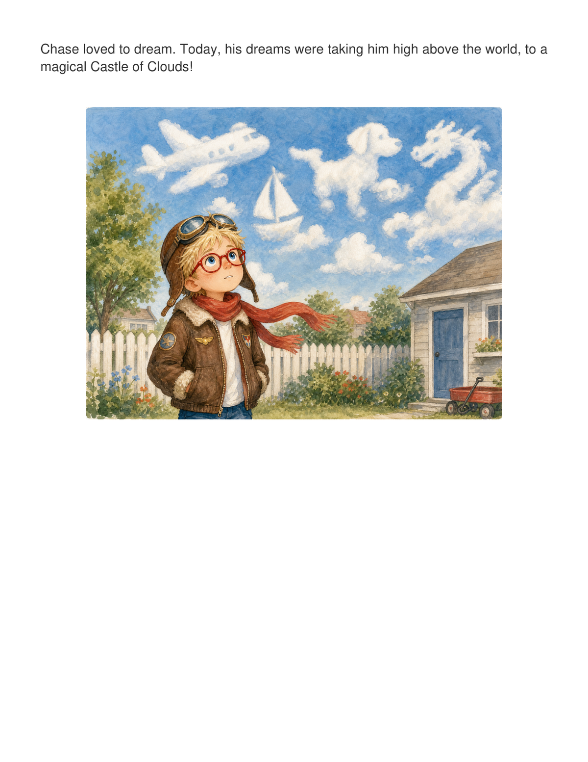 Chase and the Castle of Clouds – Sky Adventure Story | Children's eBook (Ages 4–8)