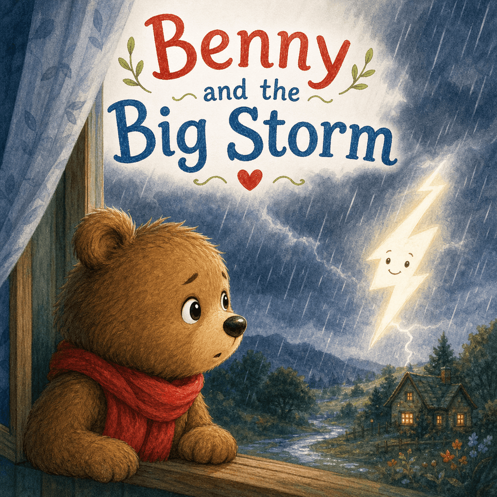 Benny and the Big Storm – Overcoming Fears Story | Children's eBook (Ages 3–7)